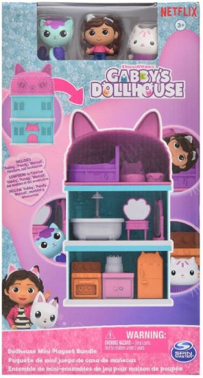 בית הבובות של גבי - ערכת משחק בית בובות קטן