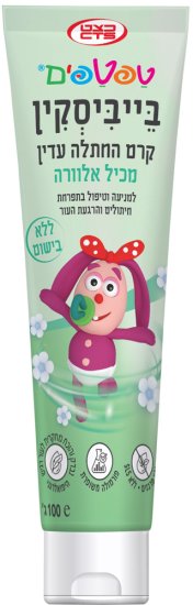 טפטפים - בייביסקין קרם החתלה עדין ללא בישום - במשקל 100 גרם