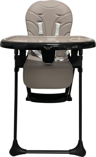 כיסא אוכל דגם Slim Eat מבית Baby Boss - צבע אפור