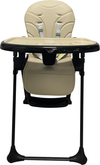 כיסא אוכל דגם Slim Eat מבית Baby Boss - צבע קרם