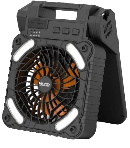 מאוורר נייד סולארי לקמפינג דגם DS FL 200 מבית Discovery