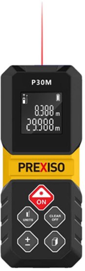 מד טווח לייזר 30 מטר Prexiso P-30M