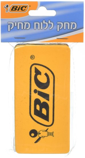 מחק ללוח מחיק BIC