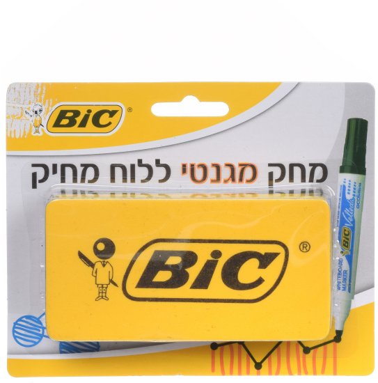 מחק מגנטי ללוח מחיק BIC