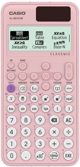 מחשבון מדעי Casio FX-991CW - PK ClassWiz CW - ורוד
