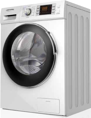 מכונת כביסה פתח חזית 9 ק''ג 1400 סל''ד Crystal Expert MW91400 - צבע לבן