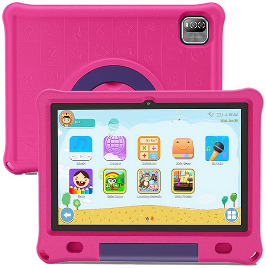 מציאון ועודפים - טאבלט לילדים בגודל ''MeWatch Tab10 Pro 10 - צבע ורוד - תמיכה מלאה בעברית