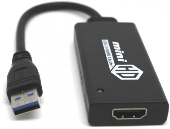 מציאון ועודפים - מתאם Gold Touch מחיבור USB 3.0 לחיבור HDMI נקבה באורך 0.2 מטר