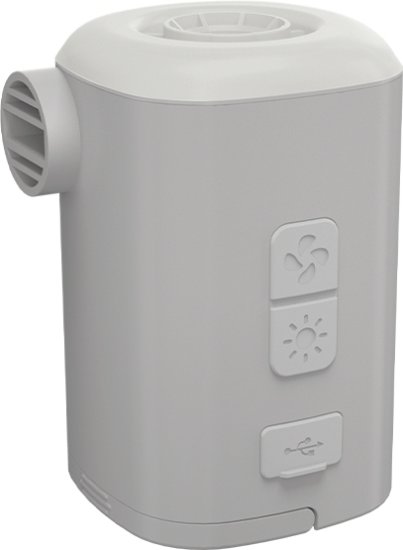 משאבת ניפוח אוויר חשמלית משולבת פנס חירום 3600mAh דגם AP10 מבית Nitecore