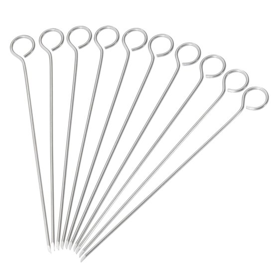 סט 10 שיפודי נעיצה קצרים לבשר 10 ס''מ מבית Westmark