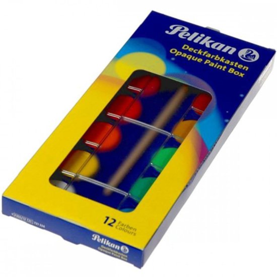סט 12 צבעי מים Pelikan
