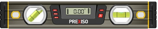 פלס דיגיטלי 290 מ''מ כולל שיפועים Prexiso PTD-250