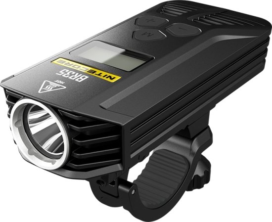 פנס אופניים נטען 6800mAh דגם BR35 עמיד למים IPX7 מבית Nitecore