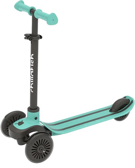 קורקינט 3 גלגלים לילדים דגם Scoottie מבית Chillafish - צבע ירוק מנטה