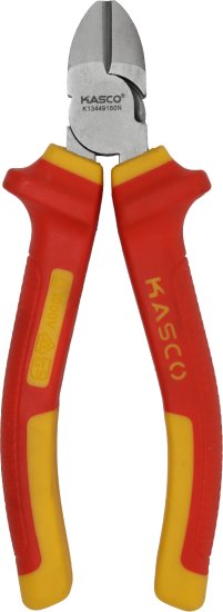 קטר מבודד VDE 1000V עם ידית סופט גריפ Kasco Cr-V