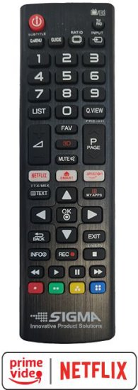 שלט ייעודי לטלוויזיות LG מבית Sigma