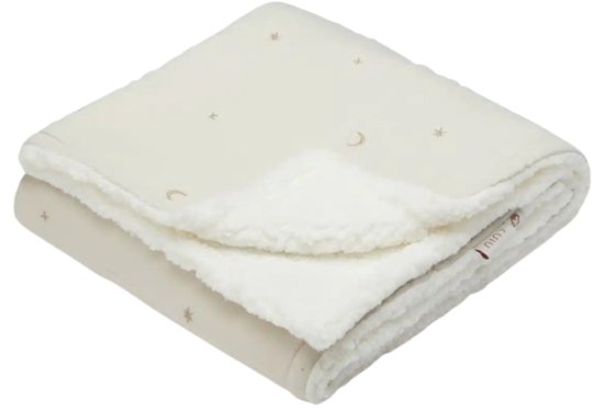 שמיכת במבוק רקומה וחורפית קולקציית מתכונים מבית Nino - גלקסיה