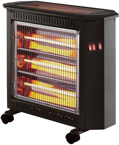 תנור חימום חשמלי Normande SYH-1207ZZ 1800W - צבע שחור