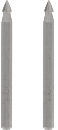 2 כרסמים 3.2 מ''מ ראש משולש Dremel DL 118
