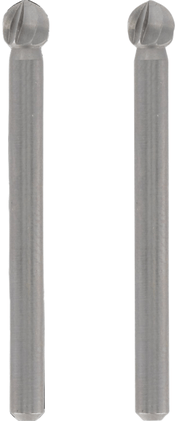 2 כרסמים 7.8 מ''מ ראש כדורי Dremel DL 114