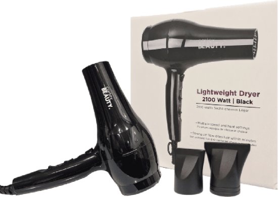 Cortex - מייבש שיער מקצועי ארגונומי - צבע שחור