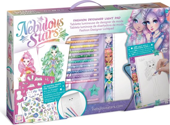 לוח ציור מאיר לעיצוב אופנה Nebulous Stars – תמונה 3