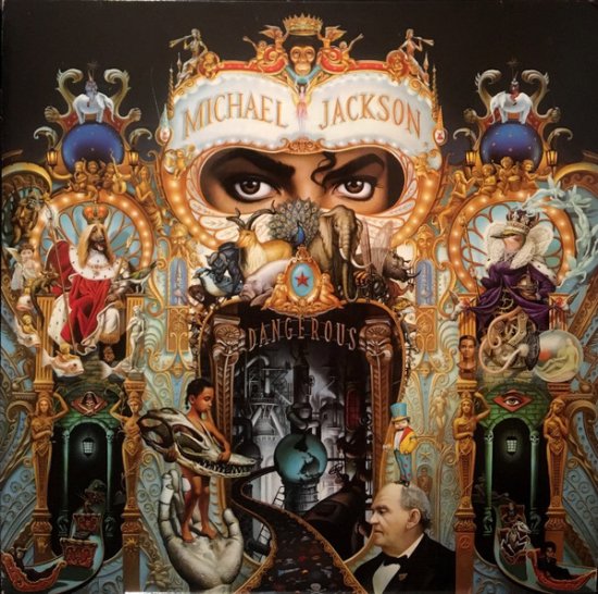 אלבום כפול תקליט צבעוני Michael Jackson - Dangerous Vinyl 2LPs – תמונה 3