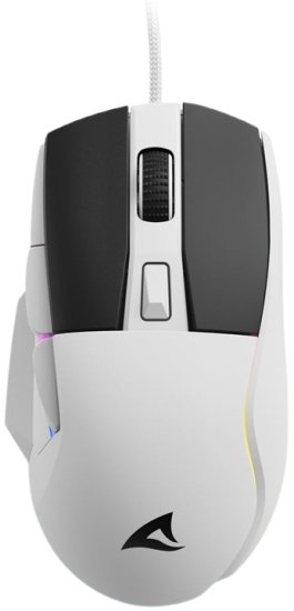 עכבר אופטי חוטי Sharkoon SKILLER SGM35 - צבע לבן – תמונה 3