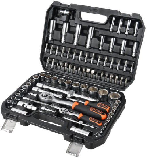 סט בוקסות 94 חלקים 1/2 + 1/4 אינץ' Tactix – תמונה 3