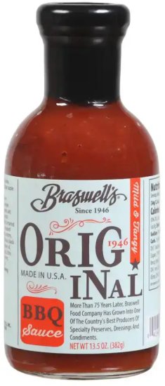 רוטב ברביקיו 368 גרם Braswells – תמונה 3