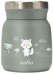 תרמוס למזון ונוזל 300 מ''ל Nuvita - צבע אפור – תמונה 3