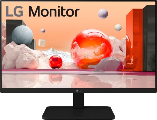 מסך מחשב ''LG 24BA550-B FHD IPS Inch HDMI DP USB 24 - צבע שחור – תמונה 3