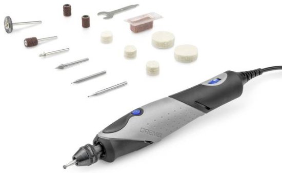 משחזת ציר +STYLO עם 15 אביזרים מבית Dremel – תמונה 3