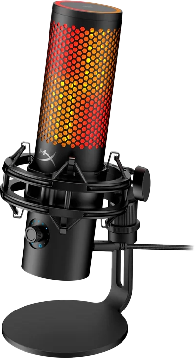 מיקרופון HyperX QuadCast 2 S USB - צבע שחור – תמונה 3