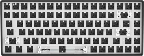 בסיס מקלדת Sharkoon SKILLER SGK50 S3 - צבע שחור