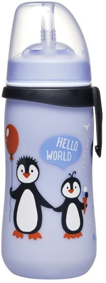 בקבוק עם קשית מבית Nip - פינגווין