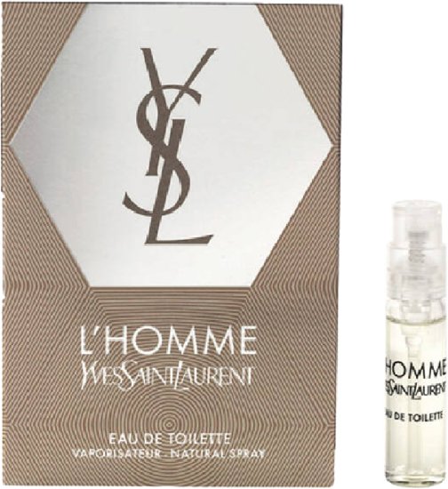 דוגמית בושם לגבר 1.2 מ''ל Yves Saint Laurent L'Homme או דה טואלט E.D.T