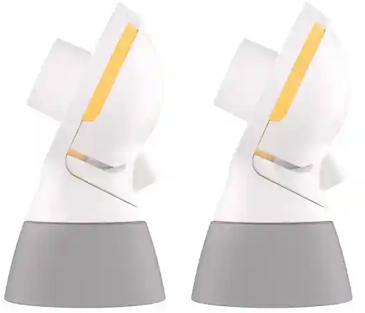 זוג מחברים למשאבות חשמליות פלקס חדשות מבית Medela