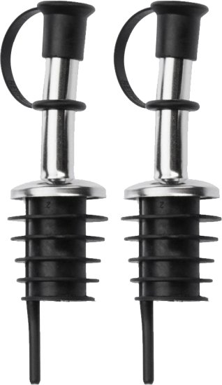 זוג פיות מזיגה פורר עם מכסה פלסטיק Inox Standard מבית Westmark