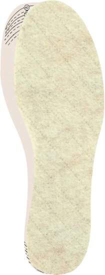 זוג רפידות/סוליות פנימיות לנעליים מבודדות קור Titania - מידות 33-47