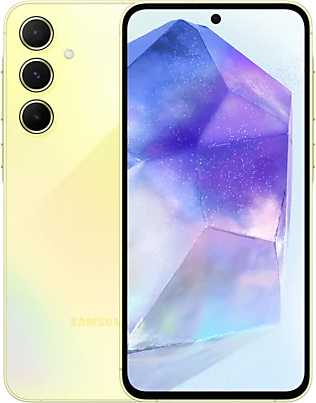 טלפון סלולרי Samsung Galaxy A55 5G 8GB+128GB - צבע Awesome Lemon - שנתיים אחריות