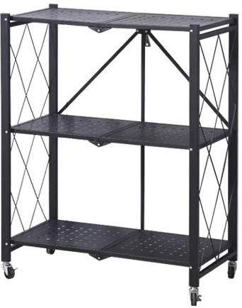 כוננית מדפים מתקפלת 3 קומות מבית HomeSet