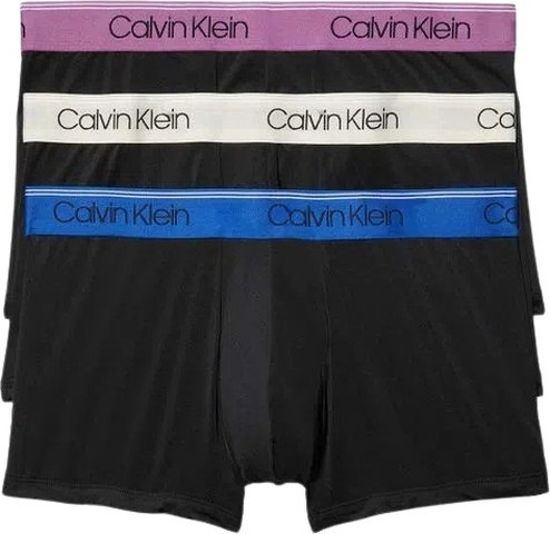 מארז 3 תחתוני בוקסר לגברים Calvin klein - מידה S - צבע שחור