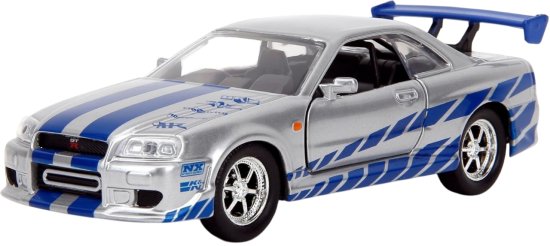 מכונית מהיר ועצבני ניסאן סקייליין GT-R ביחס 1:32 מבית Jada
