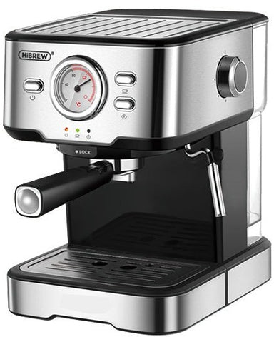 מכונת אספרסו חצי אוטומטית 20 בר Hibrew H5 - נירוסטה