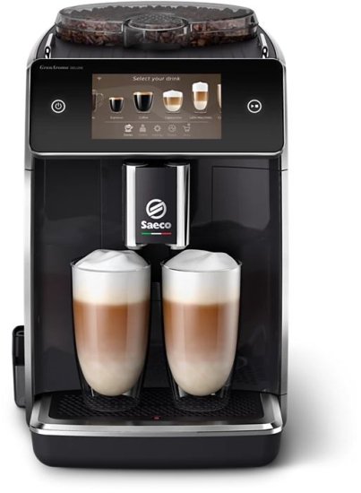 מכונת קפה אוטומטית Saeco GranAroma Deluxe SM6680/00 - צבע שחור