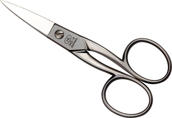 מספריים מעוקלים לציפורני הבהונות 105 מ''מ גימור משויף סדרת Nobel & Steel מבית HK