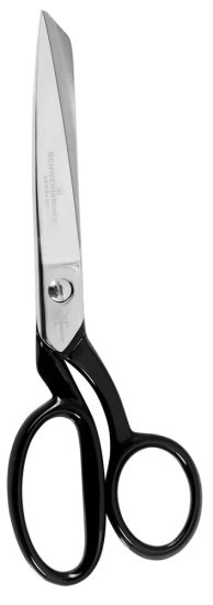 מספריים מקצועיים לחייטים 20 ס''מ Schwertkrone Solingen - ידיות בצבע אדום לכה