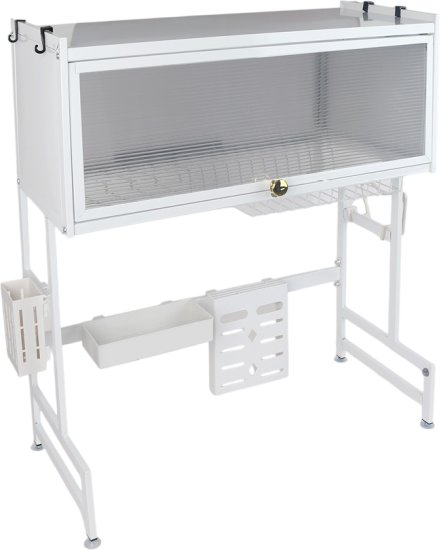 מעמד מודולרי לייבוש כלים עם קלפה 65 ס''מ Bpatent - צבע לבן