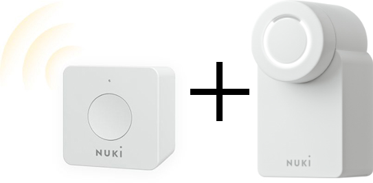 מערכת נעילה חכמה לדלת + מגשר Nuki Smart Lock 4th Generation